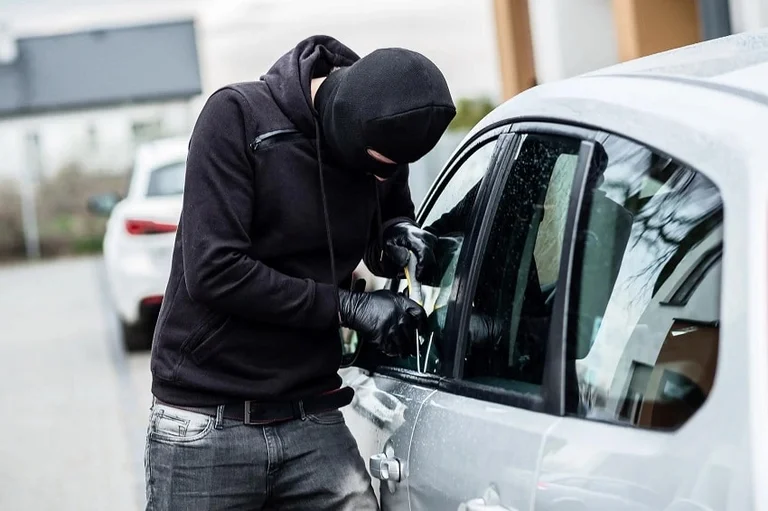 Ferizaj: Stole a German license plate