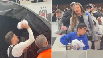 Er wollte es seiner Frau geben, er wird zum Virus, wenn sein kleines Baby in Rasicas Fans aufgefangen wird.