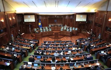 これらは、今日採用された10のプロジェクトKosovoの議会です