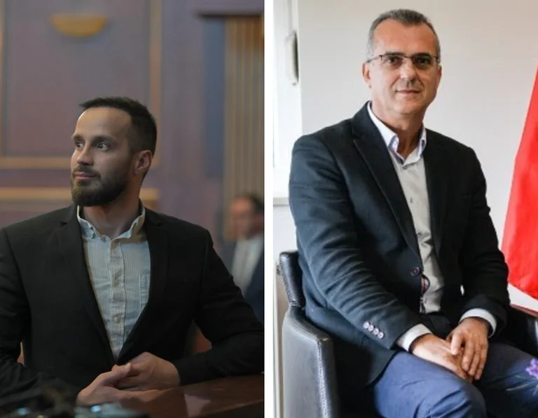 VV deputy のステートメントを Hashim Thaci に反応する Enver Dugolli