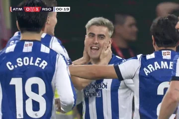 Real Sociedad markiert nach nur 14 Sekunden im Grand Finale