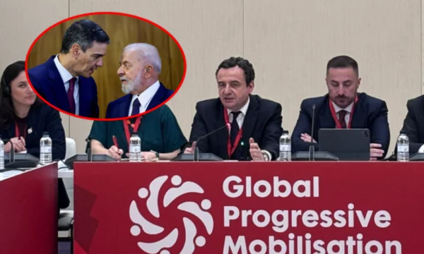 ロイター:SánchezとLulaは、会議の一部であるバルセロナのトランプに左折し、Kurti