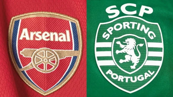 Официальные формирования, Arsenal ão Sporting Lisbon