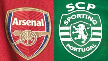 Offizielle Formationen, Arsenal ão Sporting Lissabon