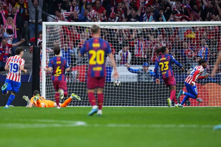Atletico Madrid è stato eliminato dalla semifinale di Barcellona-Syguron Champions League