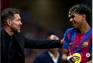 叙事詩:Yamalはリターン・マッチのAtletico Barcaの前にSimeonenのための興味深い要求があります
