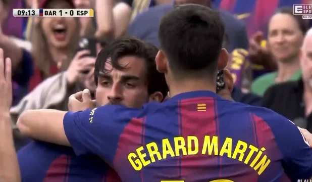 GOOOOOL, Барселона против Эспаньоли