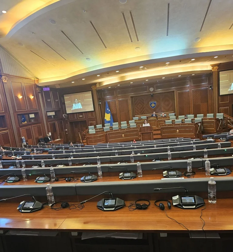 LDK MP:第13給与、政府、Vetevendosje、Serbian Listの受領後2日はホールにはありません