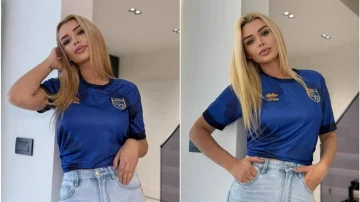 Eni Koci mit Kosovo-Fans: Wollen wir gewinnen oder sie?