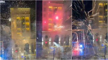 Feuerwerk und Druck vor dem Finale: Kosovo-Fans bewegen türkische Spielernächte