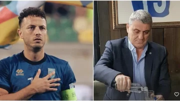 Kapitän Amir Candman erinnert sich Legende Fadil Vokrri vor dem Spiel mit der Türkei