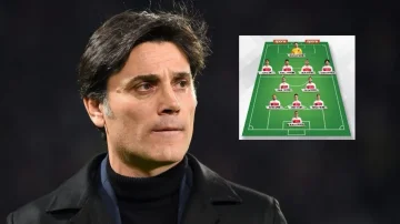 Montella macht nur eine Änderung, die wahrscheinlichste Bildung der Türkei von Kosovo lehrt