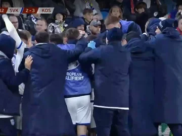 GOOOOOOOOOOOOOL Kosovaは、第3の目標をマークします, 我々はBratislavaで勝ちます
