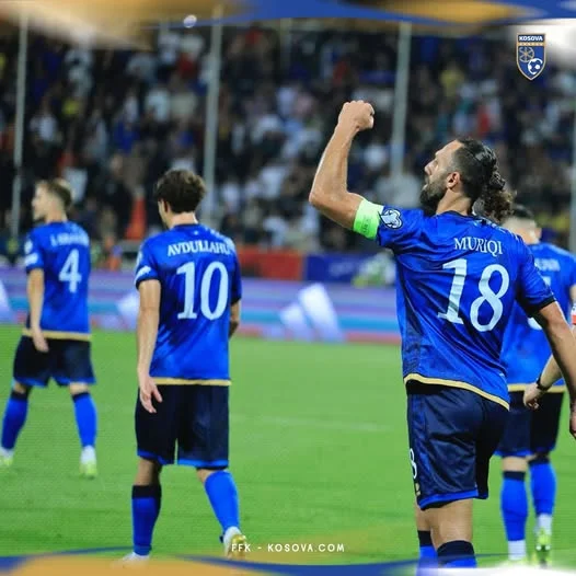 Statistiche interessanti quando Muriqi ha il nastro del capitano, Kosovo non perde