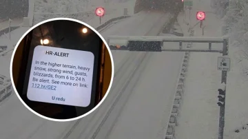クロアチアの雪 HINAは、いくつかのバルカン諸国をドロップすると予想