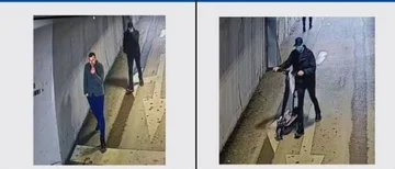 これらの2人の男性が盗難を望んでいる警察に電話をかけます。