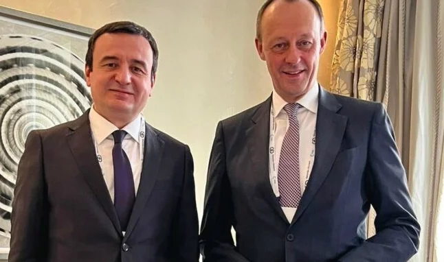 Merz gratuluje Kurti: Przed wami wyzwania, w tym postęp w dialogu z Serbią