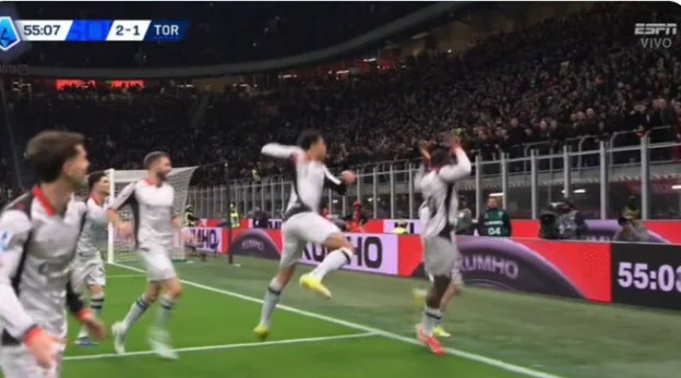 Milano in ottima forma, segna due gol rapidi su Torino