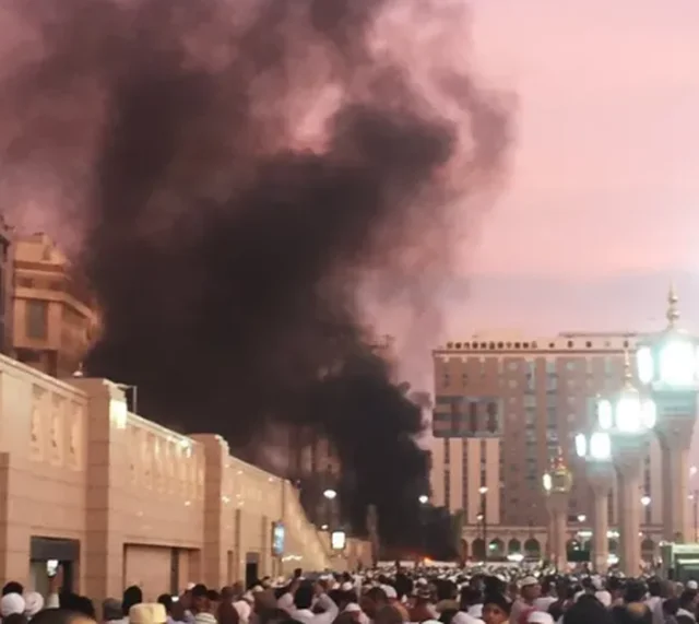 サウジアラビアの首都ヒット、リヤドのエネルギーインフラの爆発