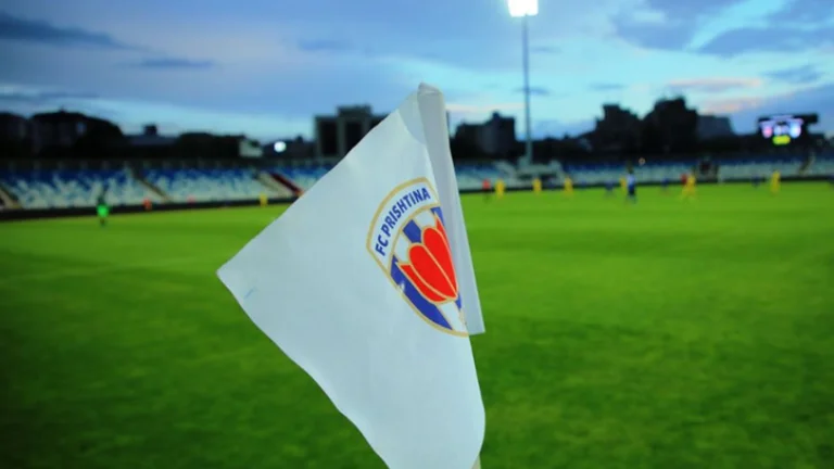 Pristina today raided the qualifications at “Fadil Vokri” against Larne official formations