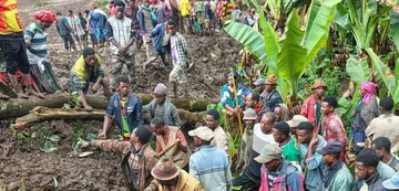 Ethiopiaの土地のスライドは少なくとも52を殺します