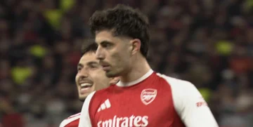 Arsenal gleicht Leverkusen Zahlen, Havertz markiert sein ehemaliges Team