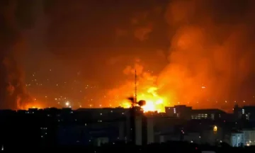 今朝、テラン空港でイスラエルの主要攻撃について報告