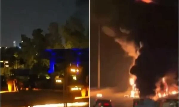 Riyadhの米国大使館はドローンによって攻撃され、画像が公開されています