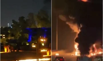 Riyadhの米国大使館はドローンによって攻撃され、画像が公開されています