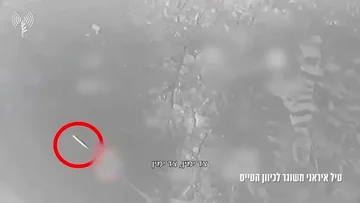 イランのロケットはイスラエルの飛行機の近くを飛ぶ、蝶小屋の内部から公表された画像