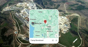Kosovoのボンドスチールベースでの攻撃のためのTelegramのPro-Russianチャンネル