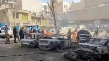 イラン:イスラエル軍の学校で攻撃した後、40人が殺された