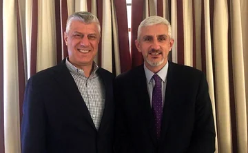 社長のケース、 Lushi: 橋梁 Thaci を除いて Kosovo を保存できます。