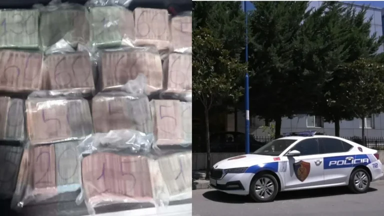 Arestat la Merdara cu 1 mn euro, ofiţer de poliţie al comisarului suspendat la Tirana