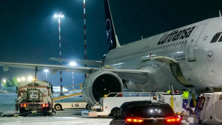 Potrivit surselor, aproximativ 500 de pasageri au petrecut noaptea prinşi în avioane după ce furtuna de zăpadă a lovit Munchen