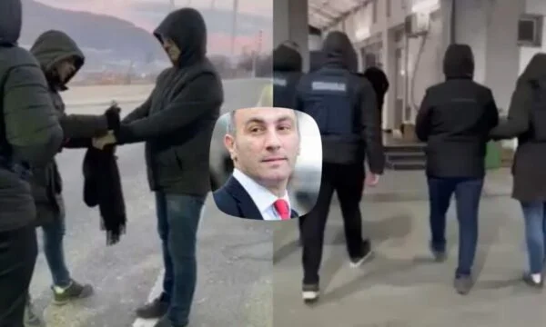Τη στιγμή που ο Άρταν Γκρούμπι συλλαμβάνεται από την αστυνομία