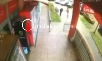 Im Moment erhält Aluddin Hamiti ein Boxen von einer Person (VIDEO)