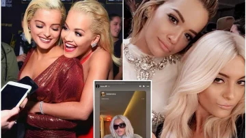Rita Ora unterstützt Bebe Reja mit dem Posten, fördert die <x0-Cyke Chike ihrer Kollegin”