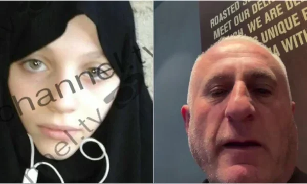 Ele chorou, trouxe sua sobrinha da Síria para a Albânia depois de 12 anos de pesquisa, e este é Jean Ndegoni: Eu não podia acreditar.