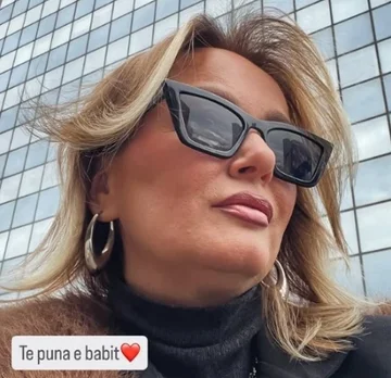 Adriana Matoshi bügelt aus, indem er vor dem Beitrag des Parlaments Bilder veröffentlicht: Dads Job.