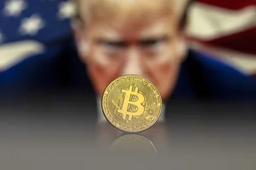 Is Donald Trump to blame for Bitcoi's fall?