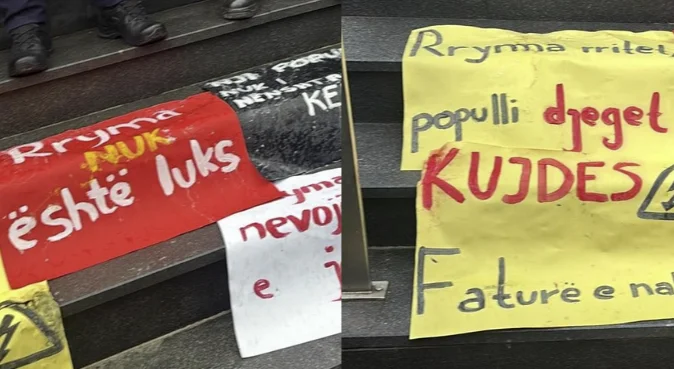 Protesti proti dragemu koncu električne energije