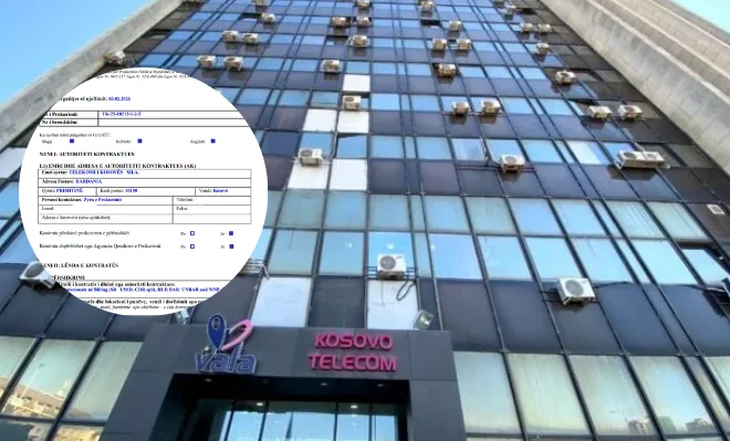 Brez konkurence in konkurence: Kosovo Telekom daje 72 tisoč evrov podjetju iz Skopja
