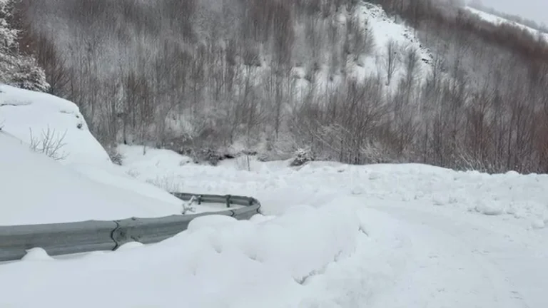 Sneg meri do enega metra, težke razmere v gorskih predelih Korca