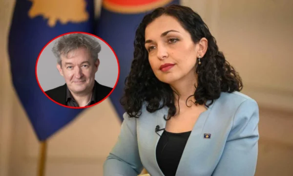 Dagboek van de prestigieuze Duitse krant “FAZ” met een zware tong naar president Osmani omdat Melanie Trump