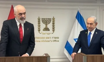 Rama arm Netanjah: Častna Albanija Del Trump je mirovni svet