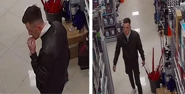 To osebo išče policija zaradi kraje.