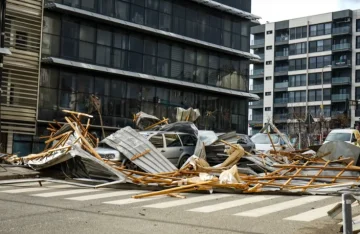 Močni vetrovi so opozarjali v prestolnici.