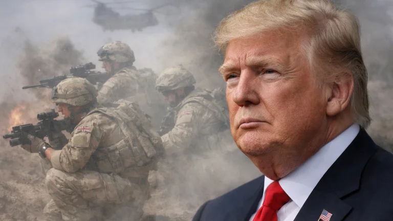 Trump, Afganistan'da tartışmadan sonra İngiliz askerleri onurlandırıyor: Çok cesur ve Cesur