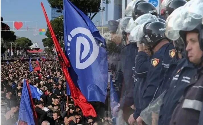DP διαμαρτυρία ενώπιον του πρωθυπουργού, μέτρα σχεδιασμού της αστυνομίας